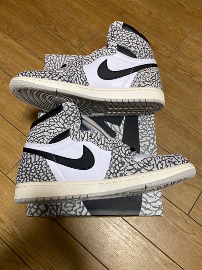 Nike Air Jordan 1 High OG "White Cement/Safari"