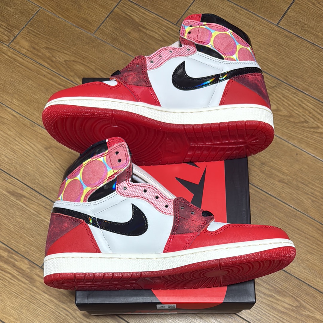 Spider-Man × Nike Air Jordan 1 Retro High OG SP "Spider-Man: Across the Spider-Verse/University Red"