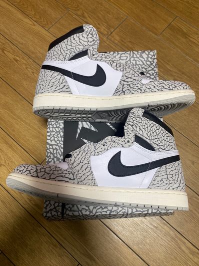 Nike Air Jordan 1 High OG "White Cement/Safari"