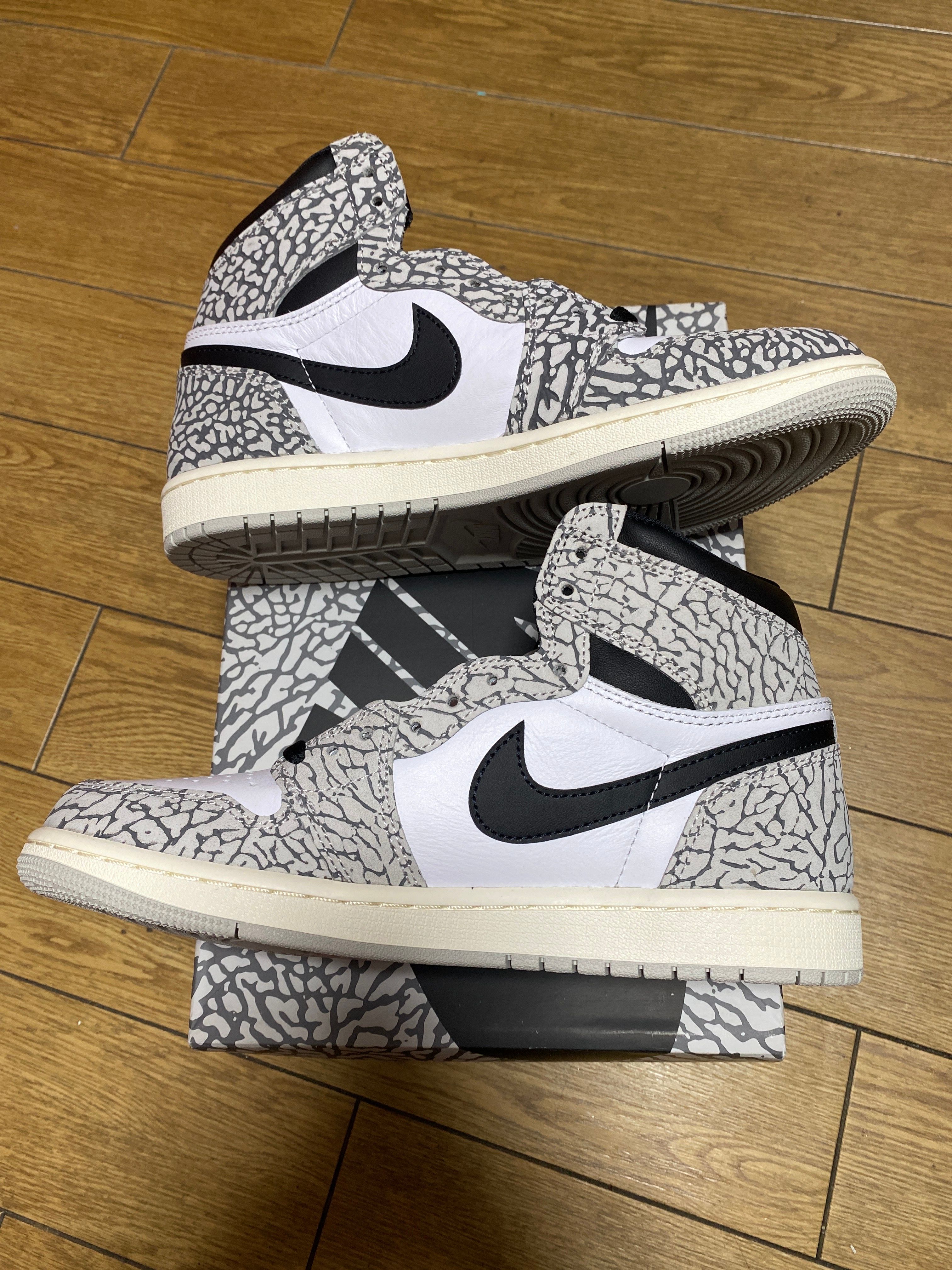 Nike Air Jordan 1 High OG "White Cement/Safari"
