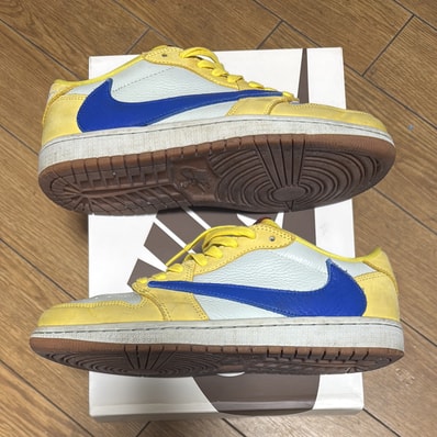 Travis Scott × Nike Women's Air Jordan 1 Retro Low OG "Canary"