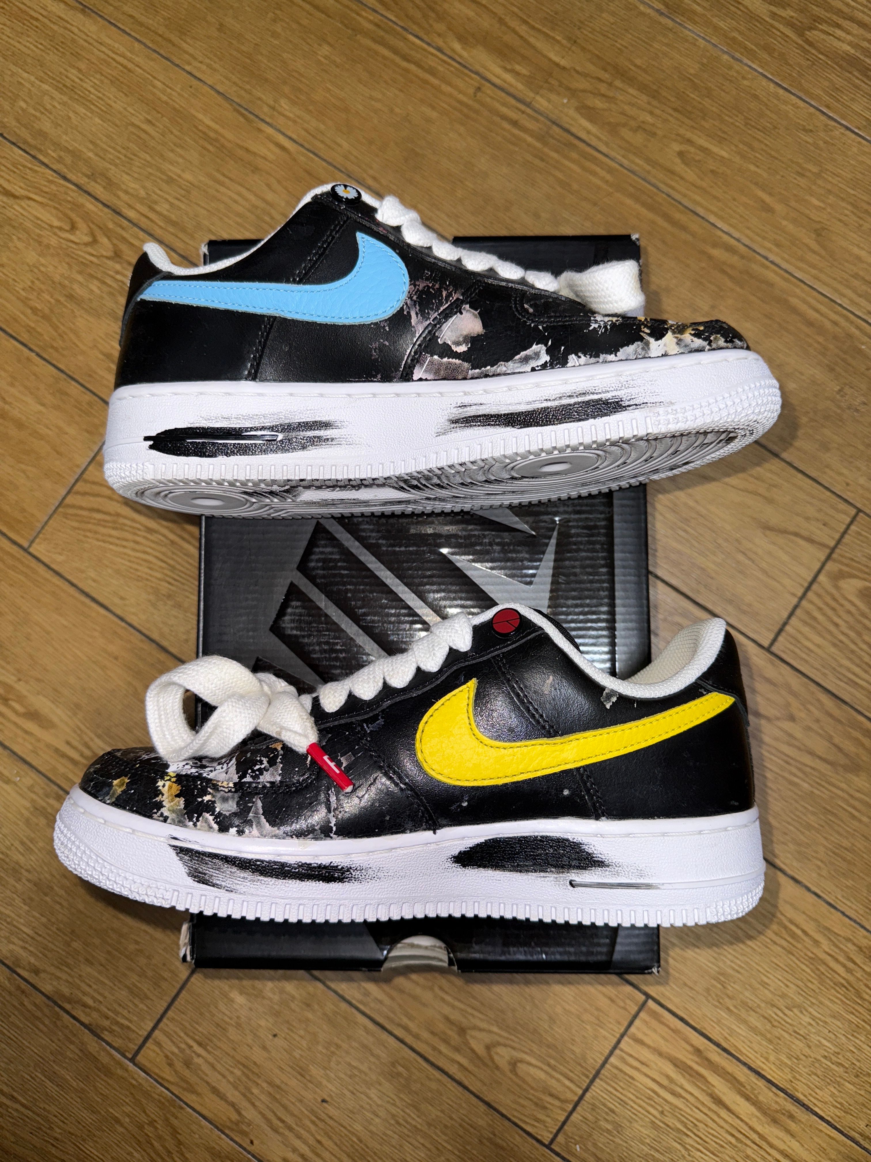 PEACEMINUSONE × Nike Air Force 1 Low '07 Para-Noise 3.0 "Black and Multi-Color" / G-DRAGON