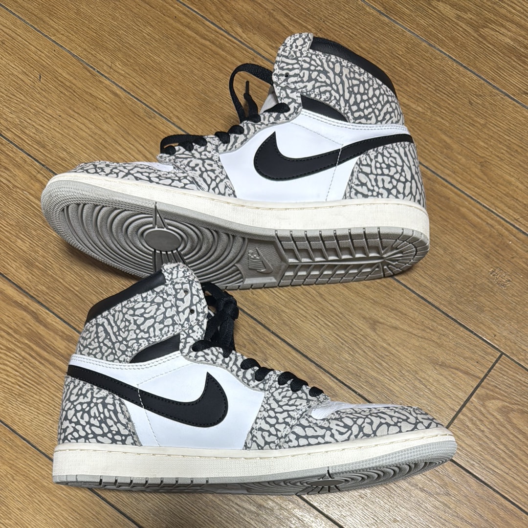 Nike Air Jordan 1 High OG "White Cement/Safari"