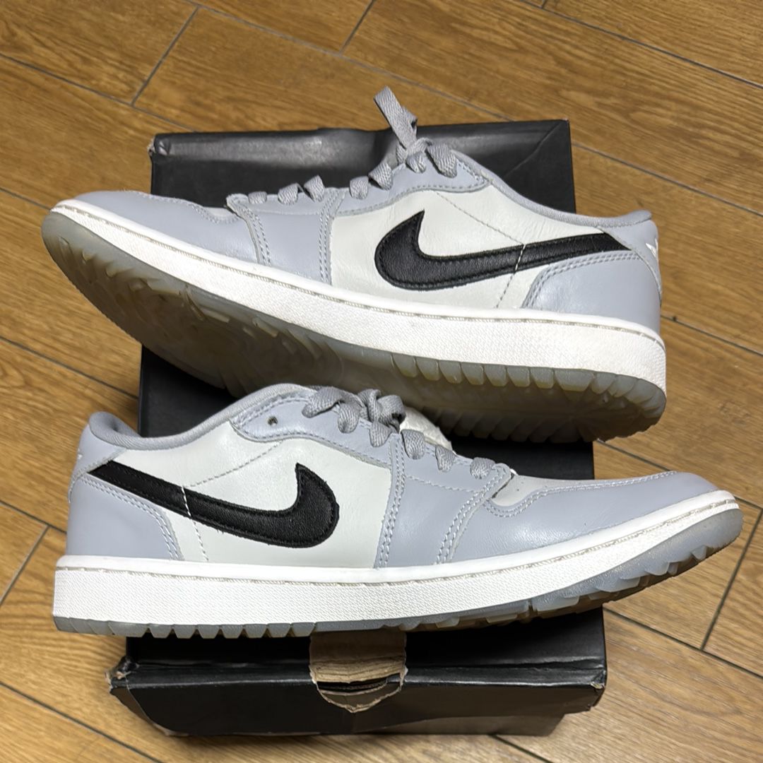 Nike Air Jordan 1 Low Golf "Wolf Grey/Photon Dust/White/Black"