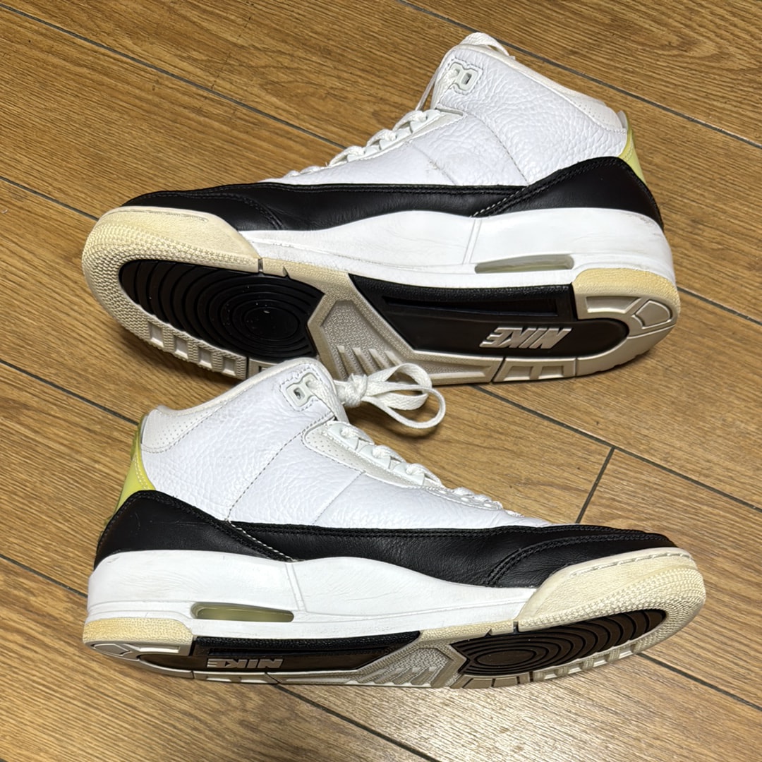 Fragment × Nike Air Jordan 3 "White/Black"