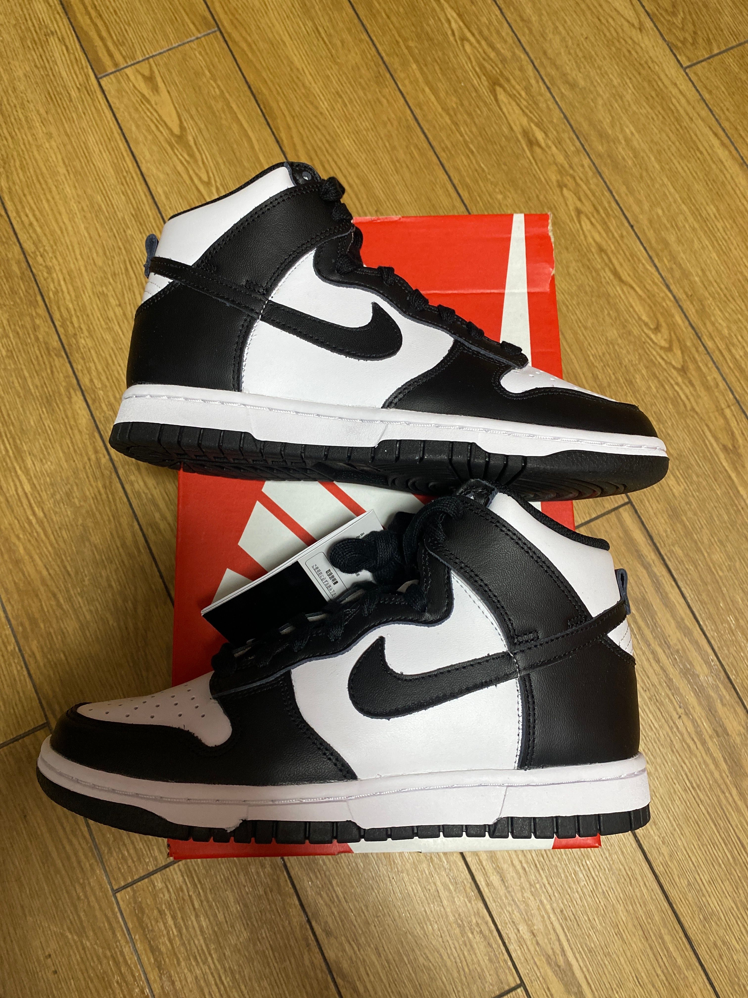 Nike Women's Dunk High "Black and White"