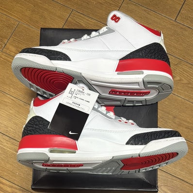 Nike Air Jordan 3 Retro "Fire Red" (2013)