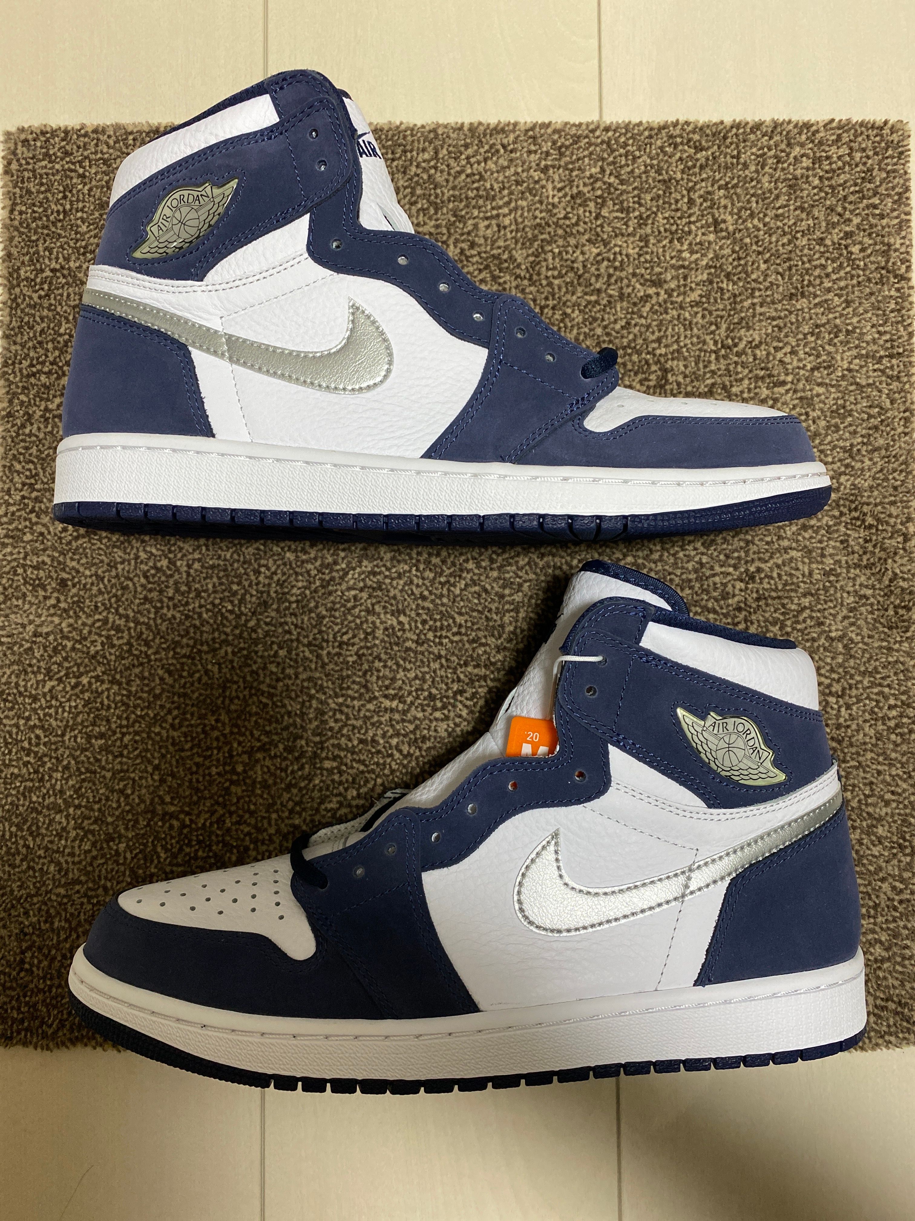 Nike Air Jordan 1 High OG CO.JP "White/Midnight Navy" (2020)(ブリーフケースなし)