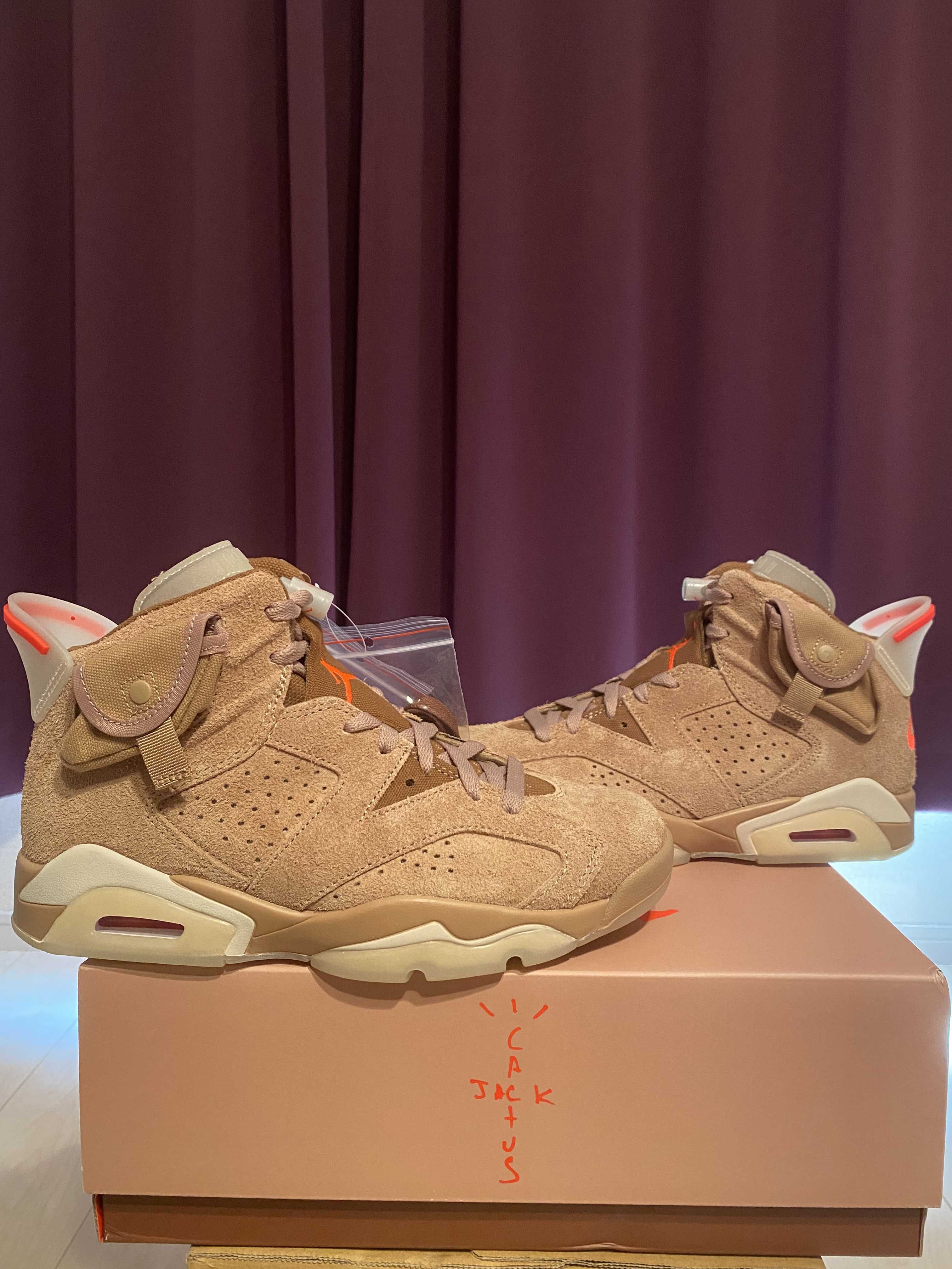 Travis Scott × Nike Air Jordan 6 "British Khaki"