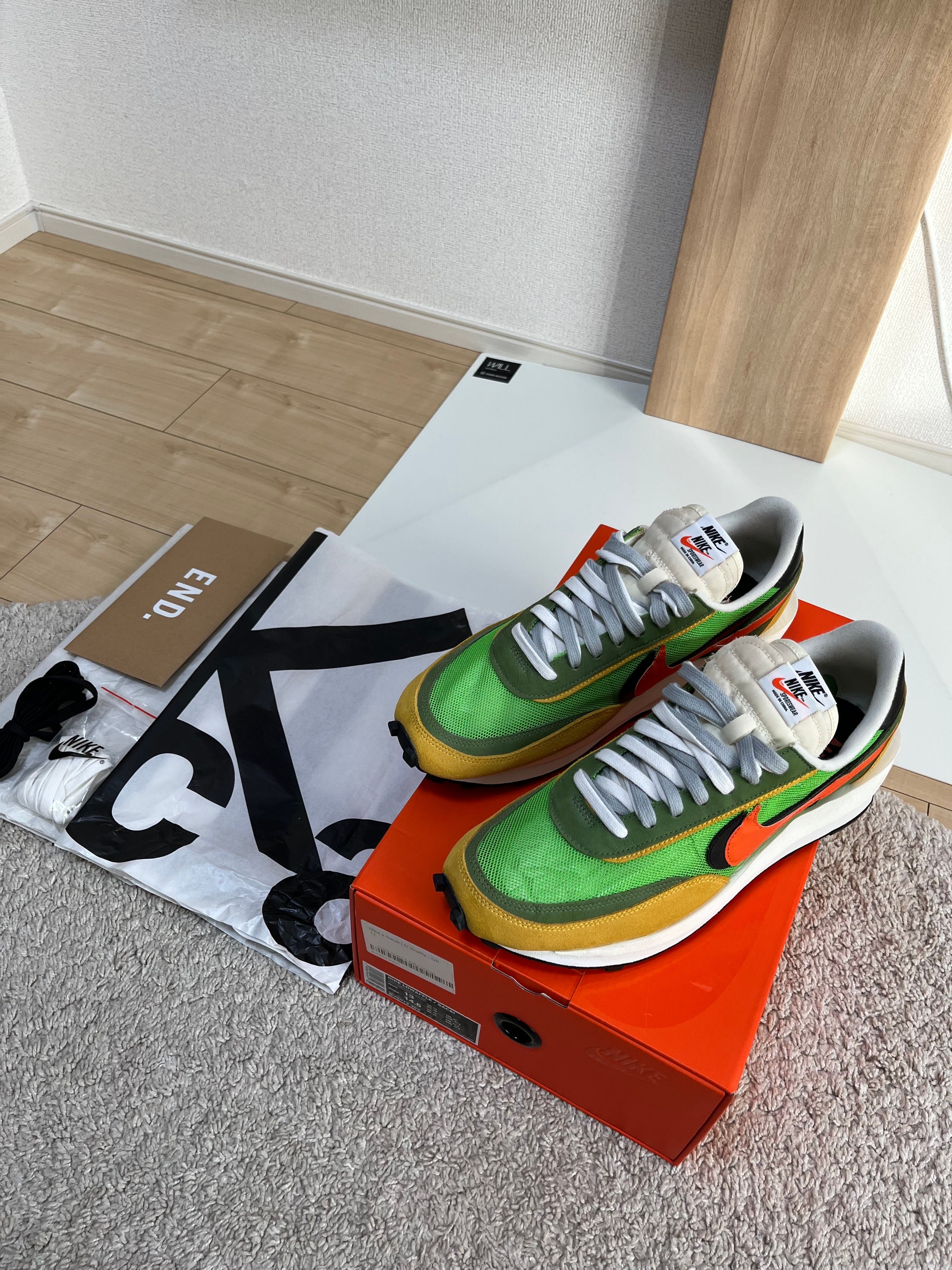 sacai × Nike LDV Waffle "Green"