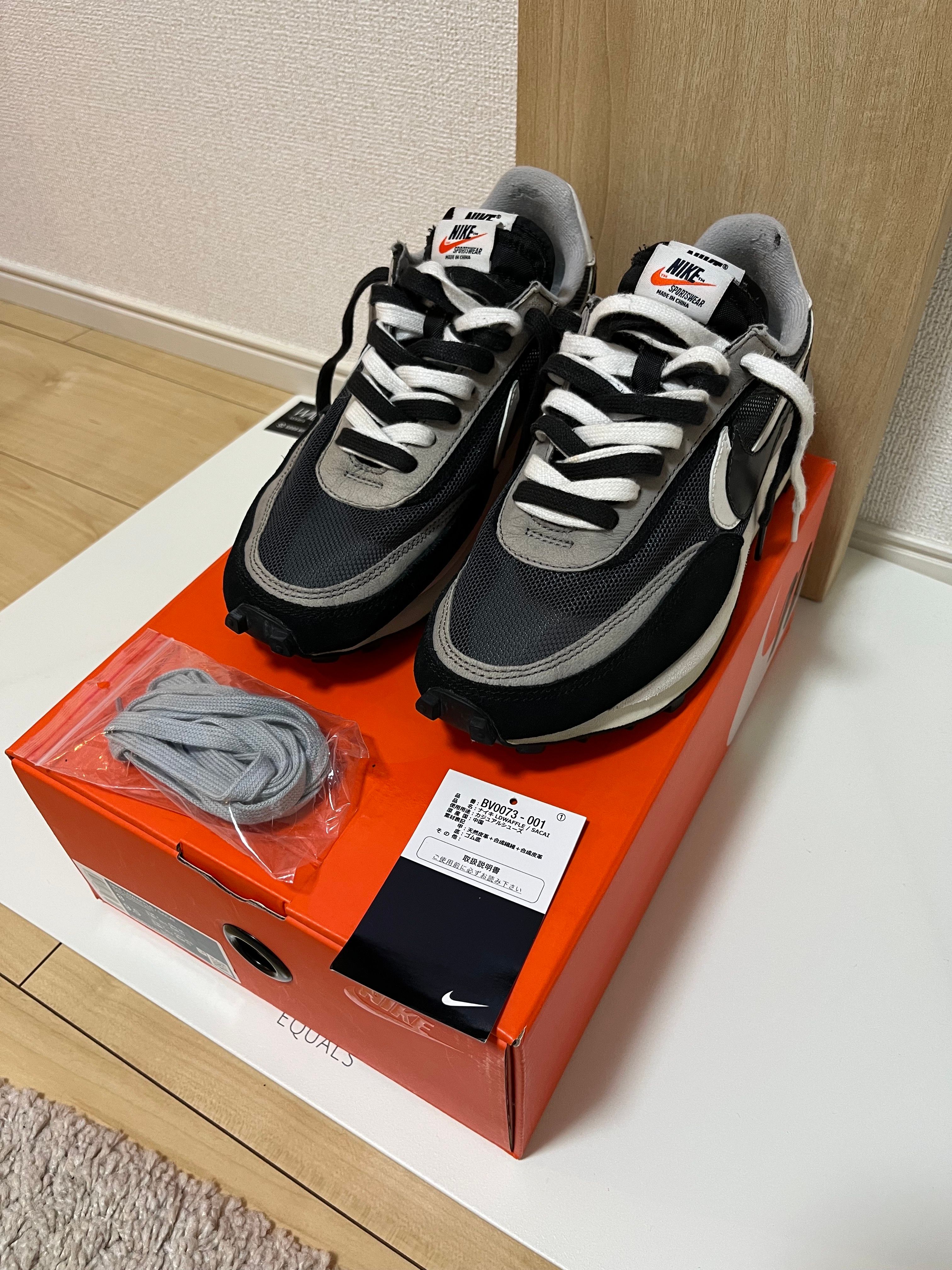 sacai × Nike LD Waffle "Black"