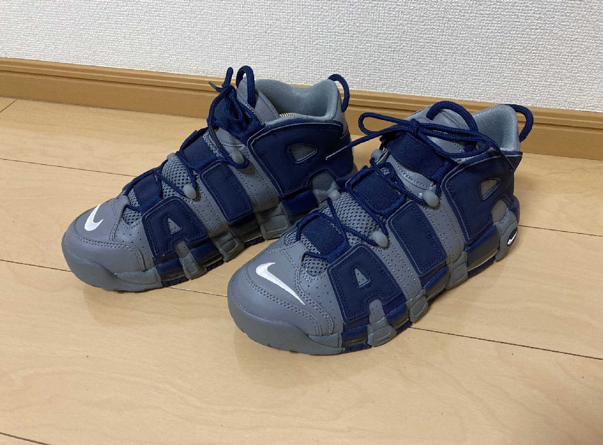 Nike Air More Uptempo '96 "Cool Grey/White/Midnight Navy"
