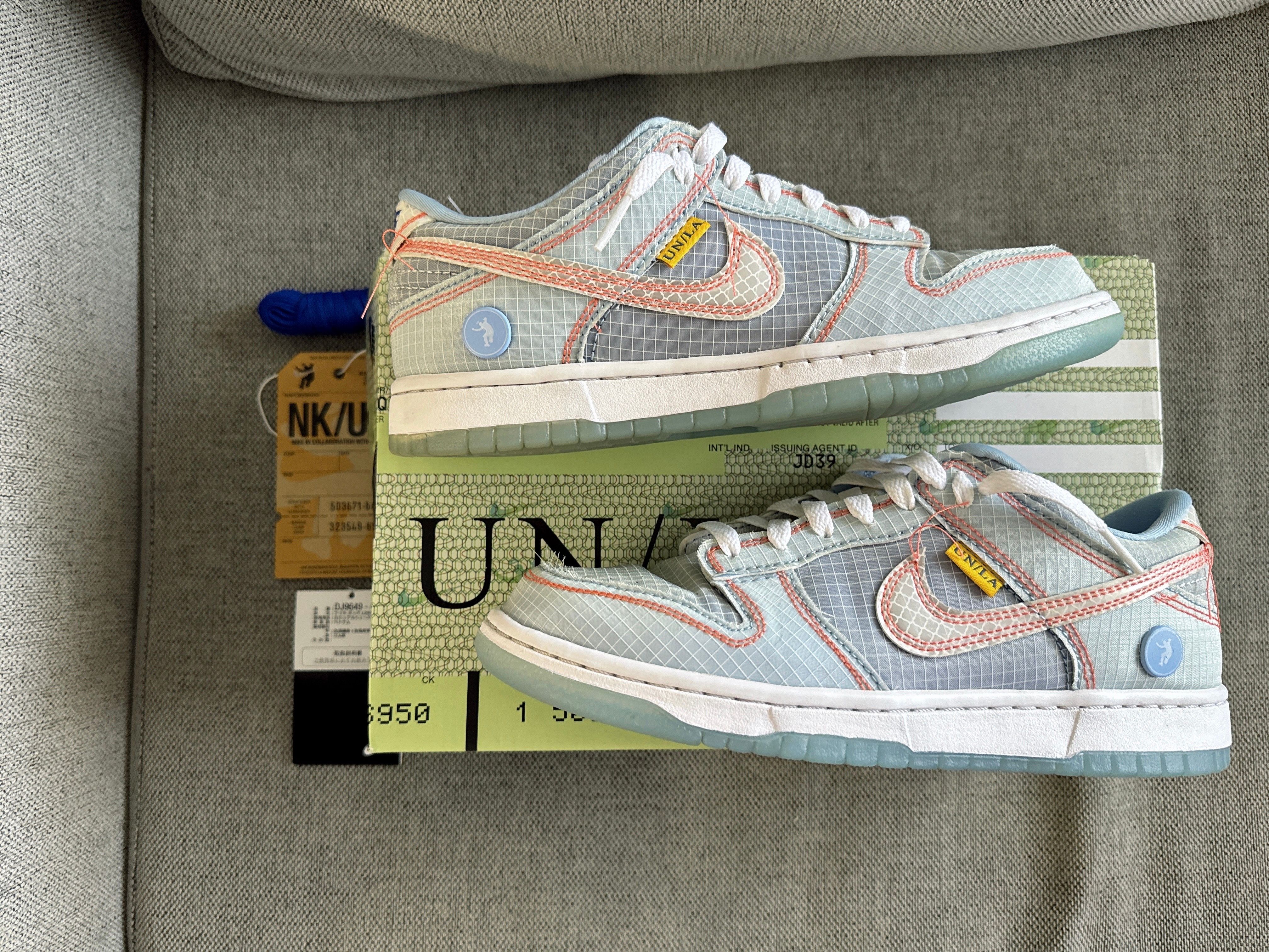 UNION × Nike Dunk Low "Argon"