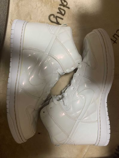 Nike Women's Dunk High "Foot Ball Grey"