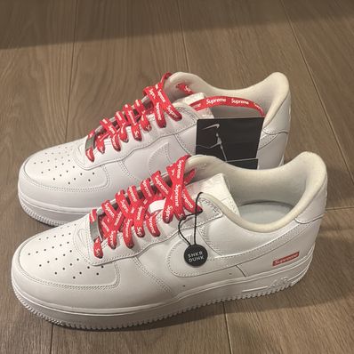 Supreme × Nike Air Force 1 Low "White"
