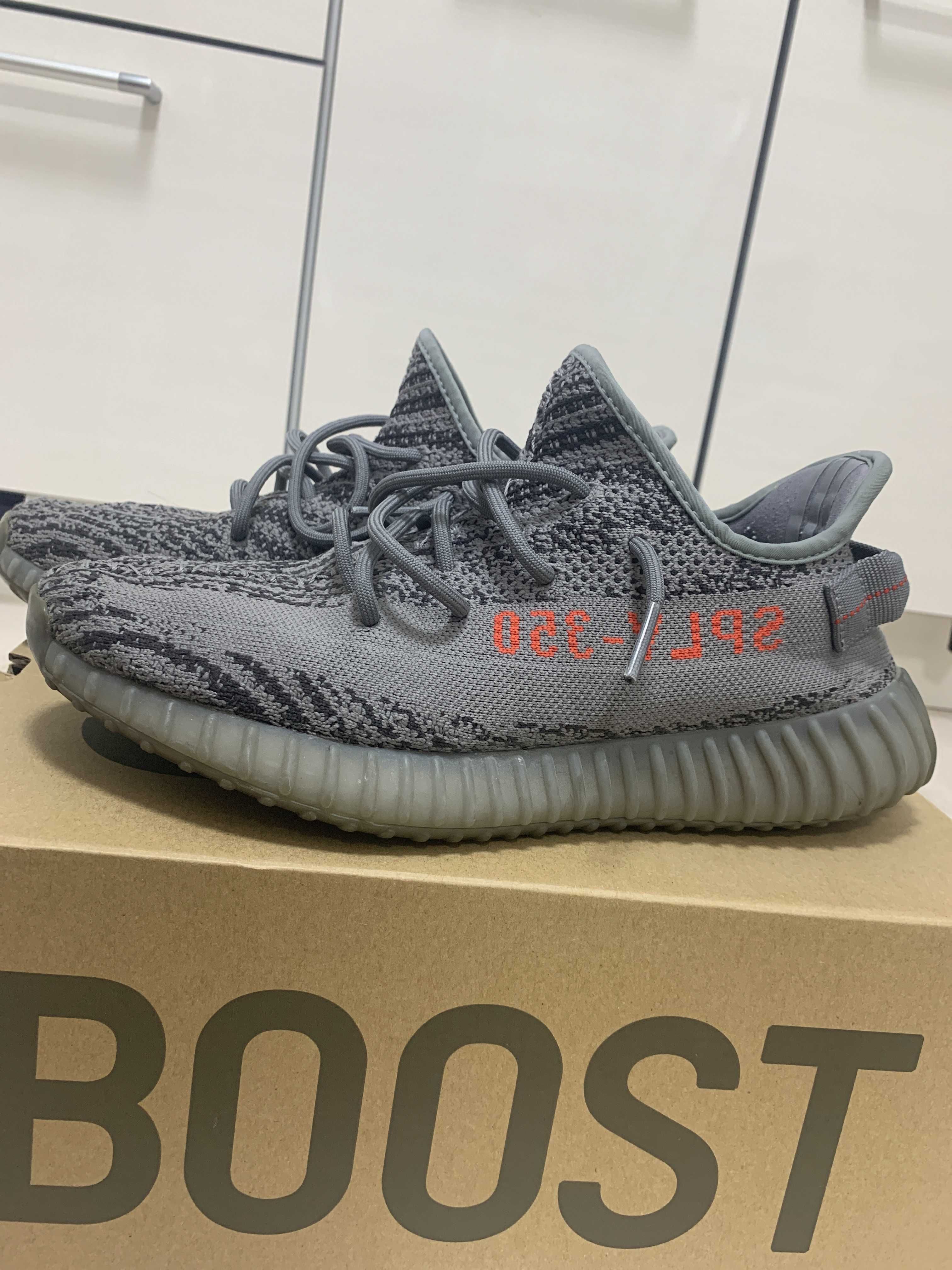 adidas Yeezy Boost 350 V2 "Grey/Bold Orange/DGH Solid Grey"