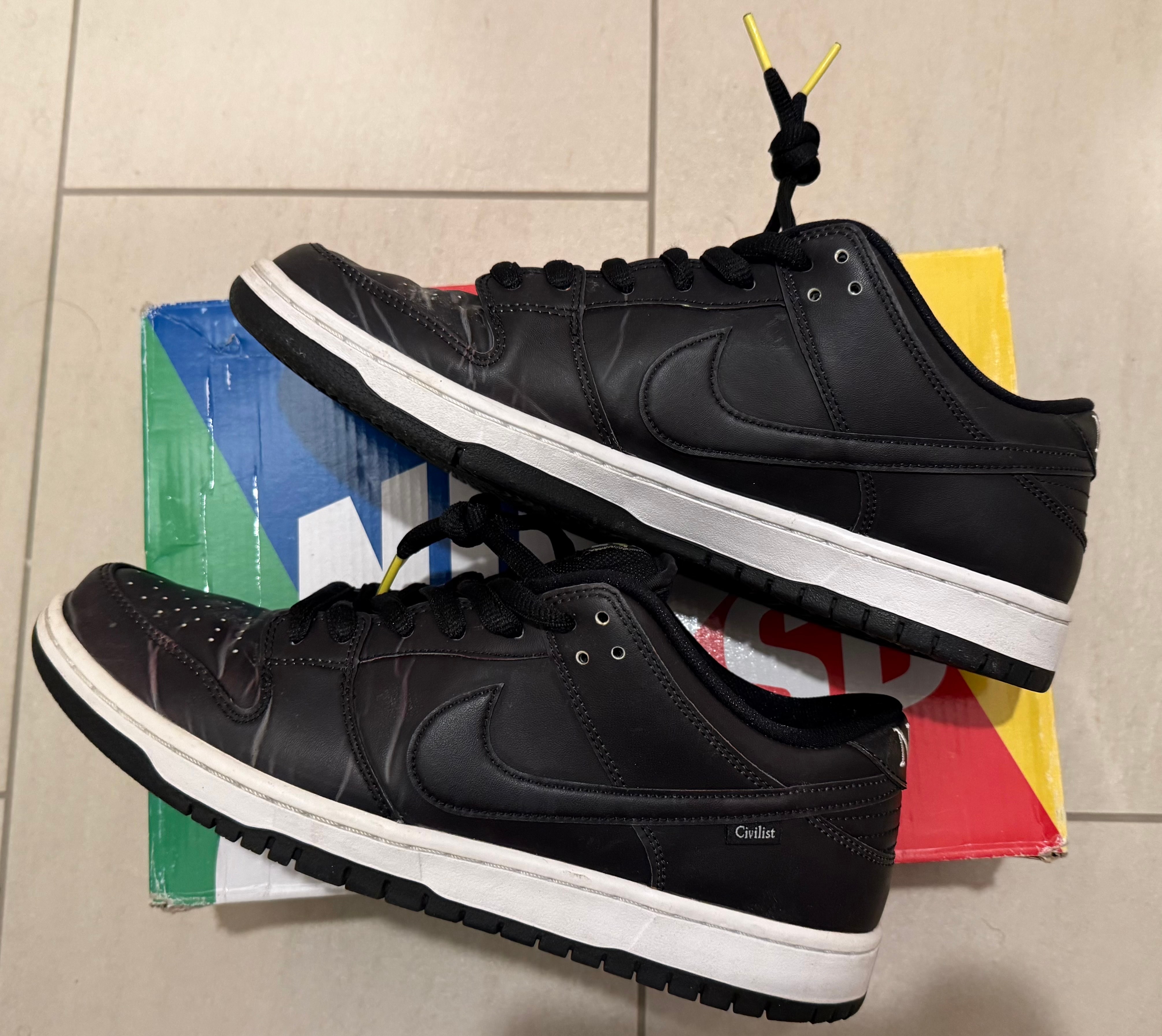 Civilist × Nike SB Dunk Low "Thermography"