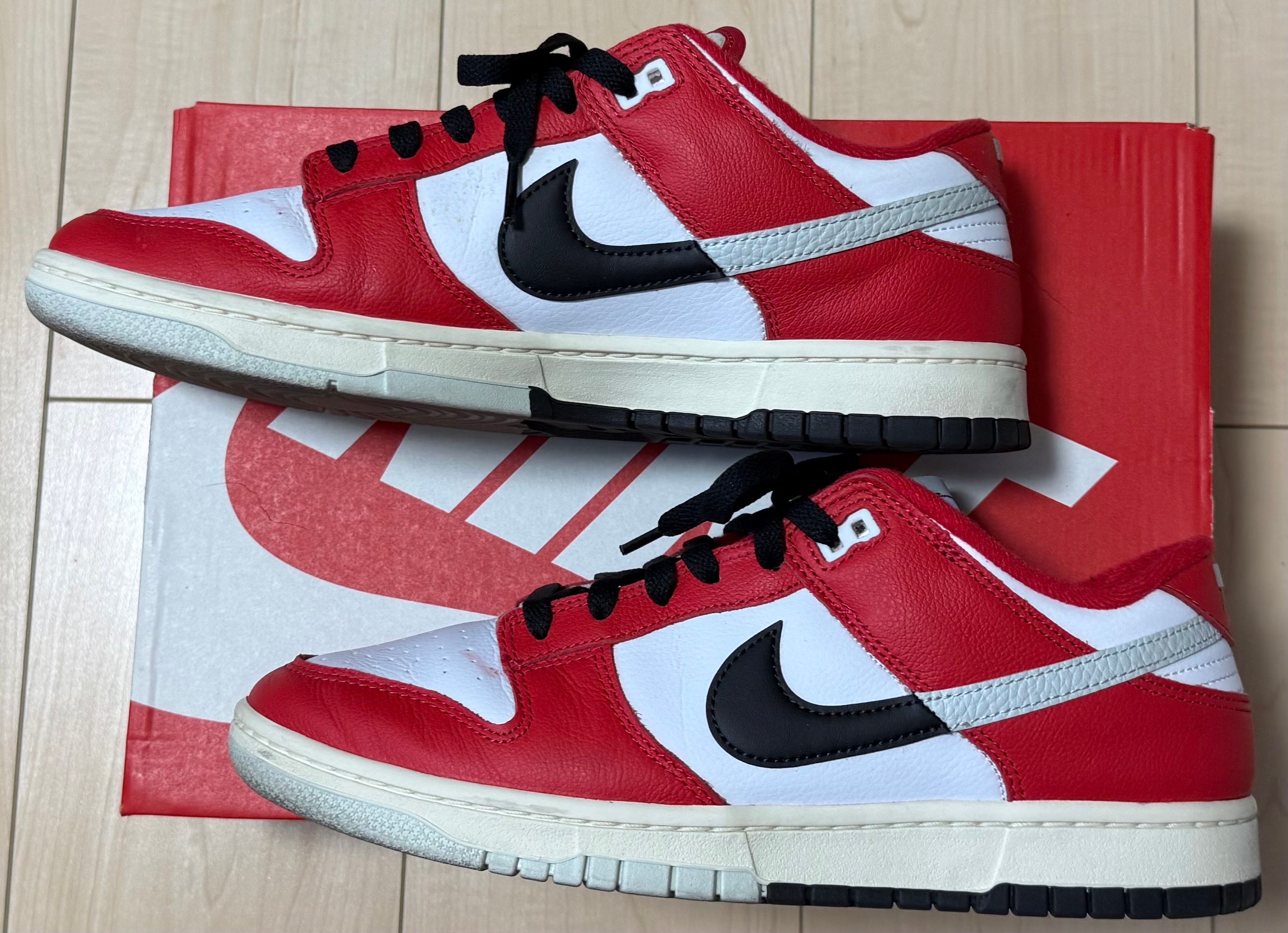 Nike Dunk Low Retro PRM "Chicago Split"