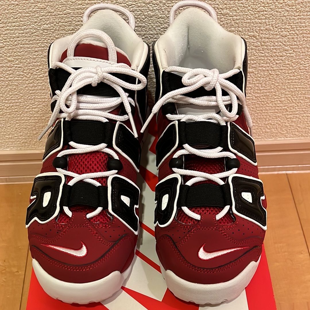 Nike Air More Uptempo ’96 "Black and Varsity Red" (2021)