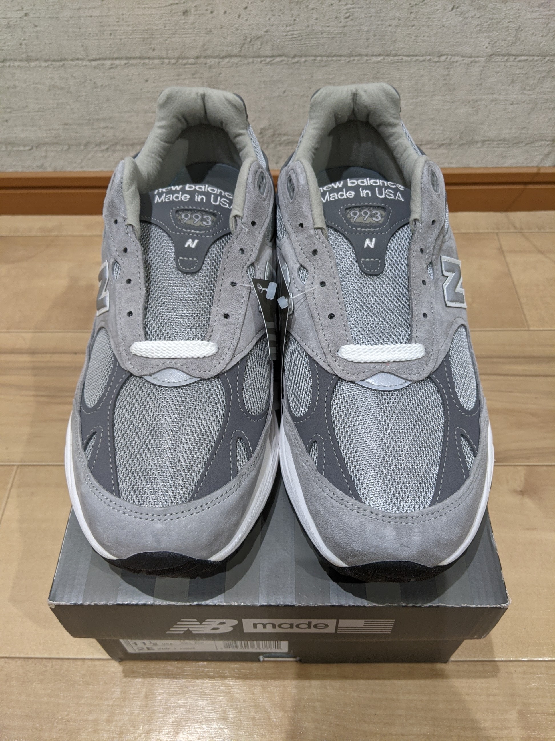 ニューバランス 993 "グレー"