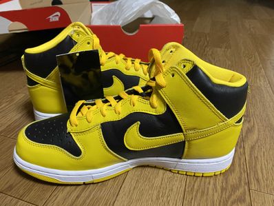 Nike Dunk High "Black/Varsity Maize"