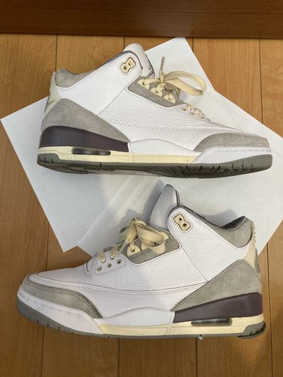 A Ma Maniere × Nike Women's Air Jordan 3 Retro SP "White/Medium Grey Violet Ore"