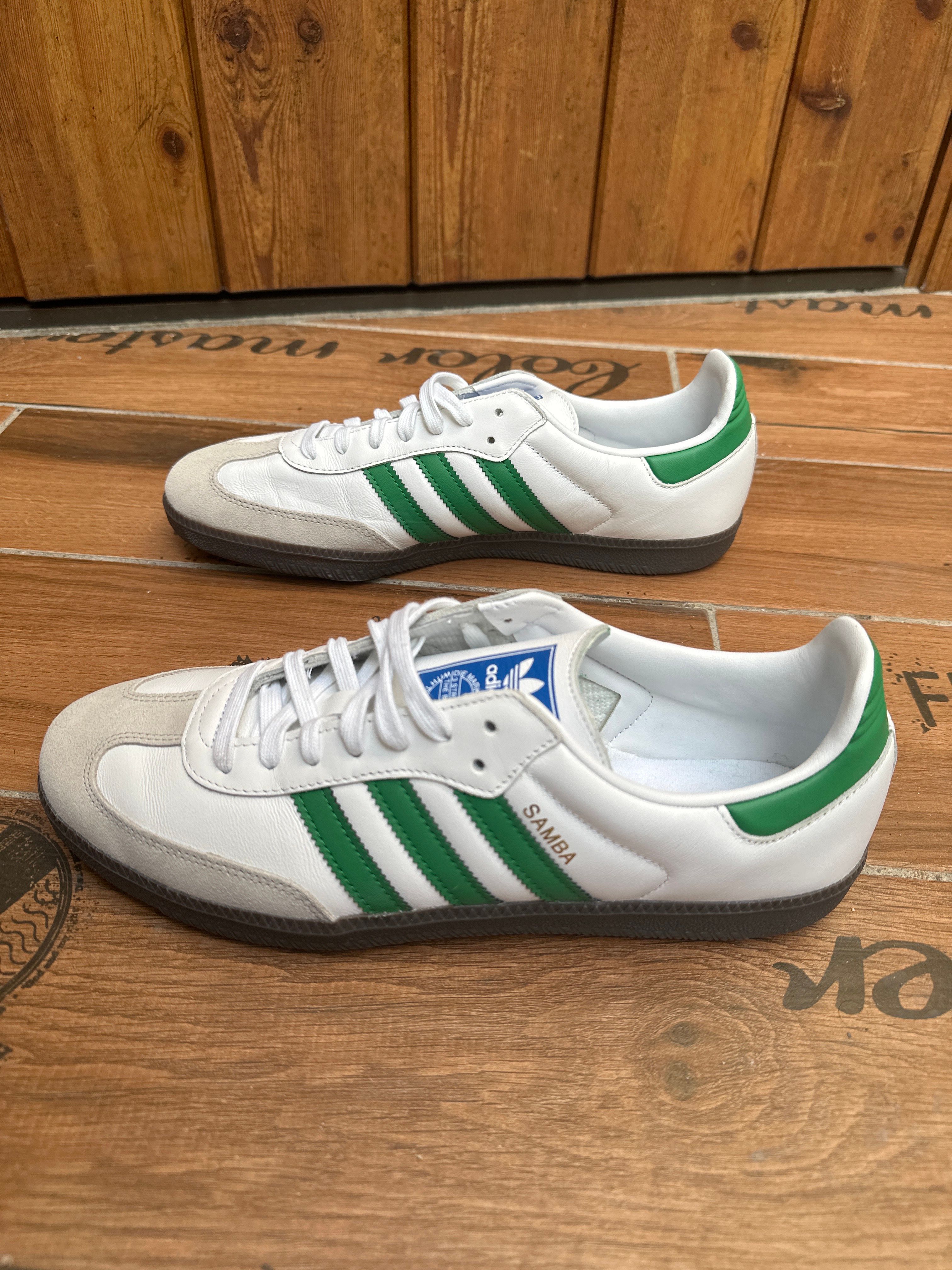 adidas Samba OG "White/Green"