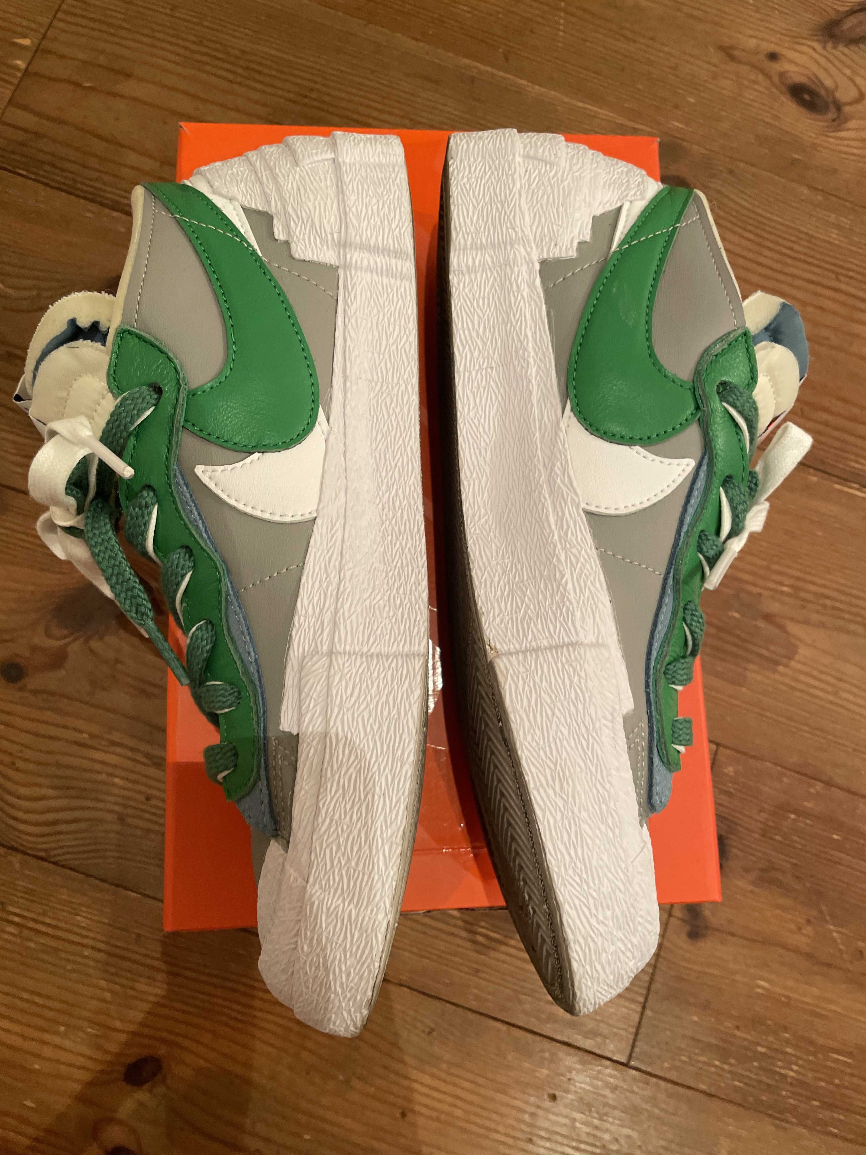 sacai × Nike Blazer Low "Classic Green"