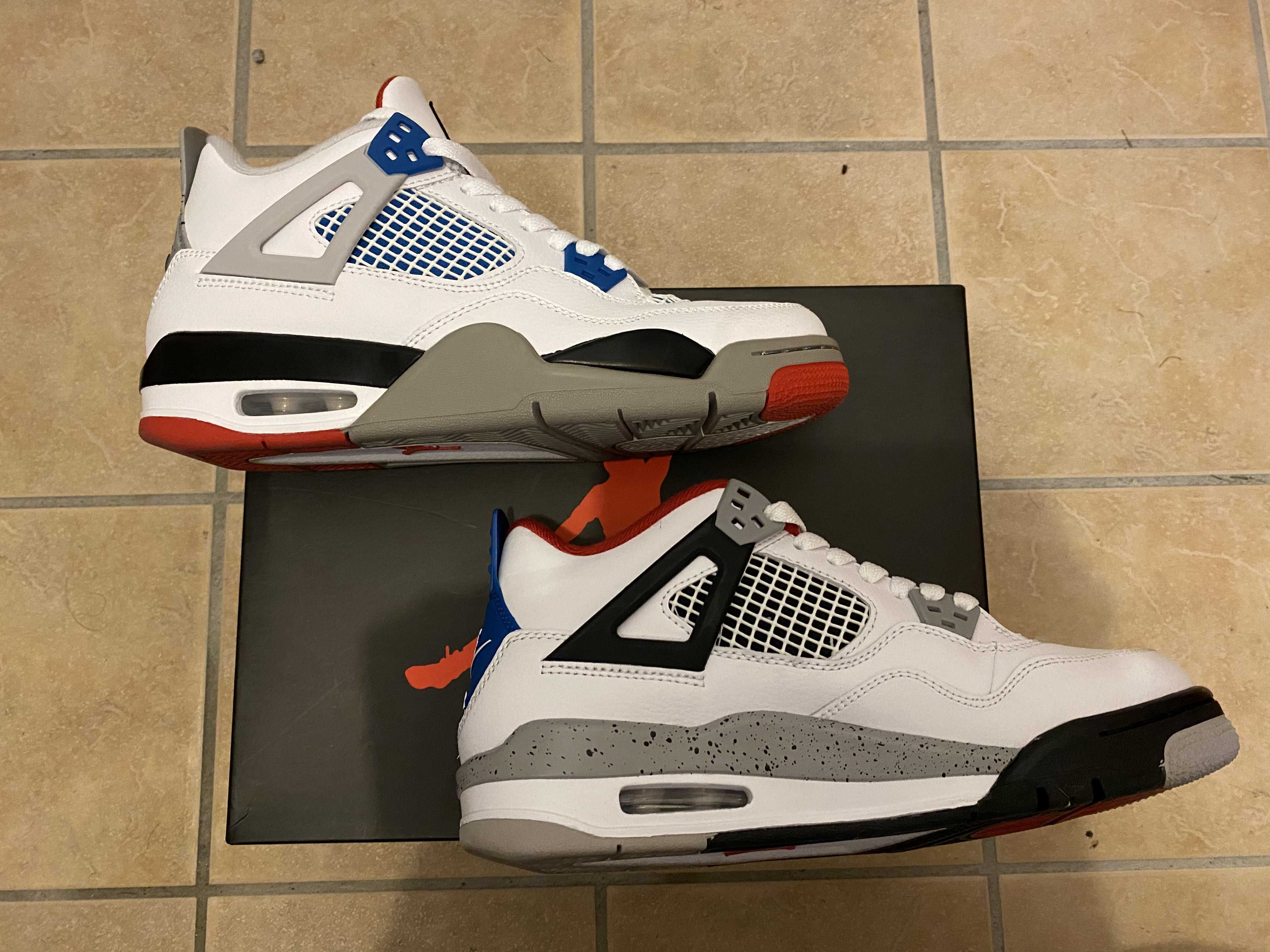 NIKE AIR JORDAN 4 GS WHAT THE 4