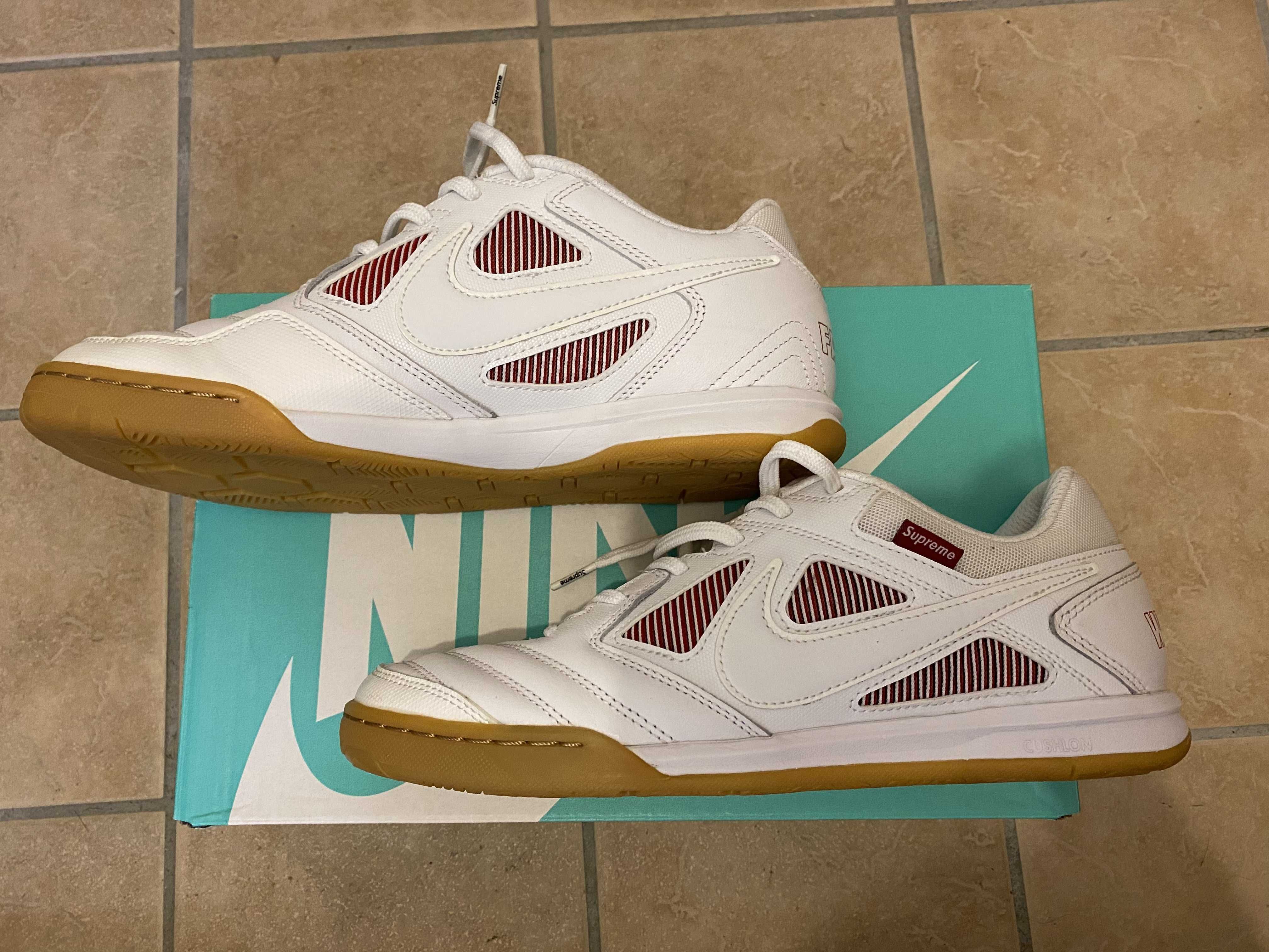 Supreme × Nike SB Luner Gato "White"