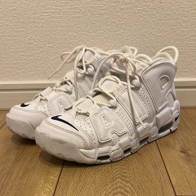 Nike Air More Uptempo "White/Midnight Navy"