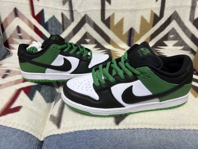 Nike SB Dunk Low Pro "Black and Classic Green"