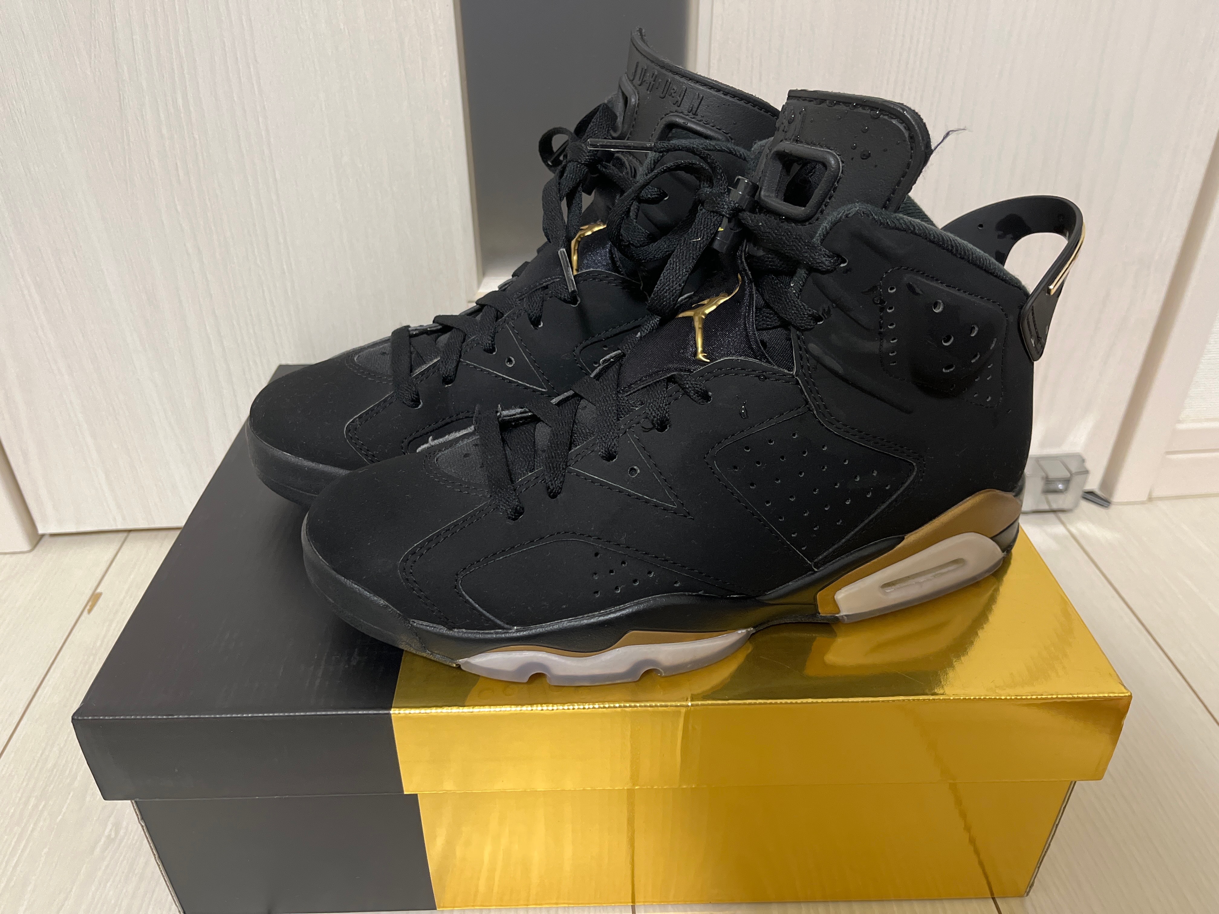 Nike Air Jordan 6 DMP "Black/Metallic Gold" (2020)