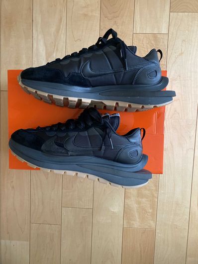 sacai × Nike VaporWaffle "Black Gum"