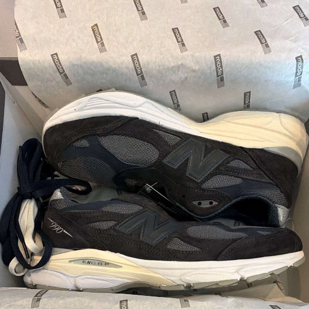 KITH Ronnie Fieg × New Balance 990V3 "Genesis/Navy"