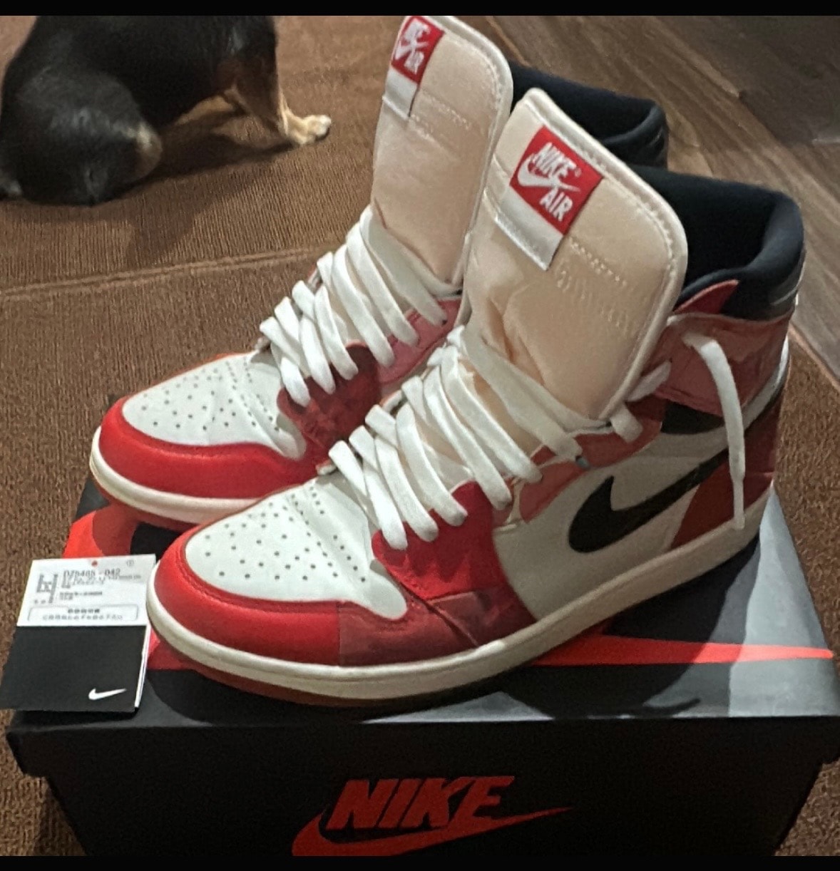 Spider-Man × Nike Air Jordan 1 Retro High OG SP "Spider-Man: Across the Spider-Verse/University Red"