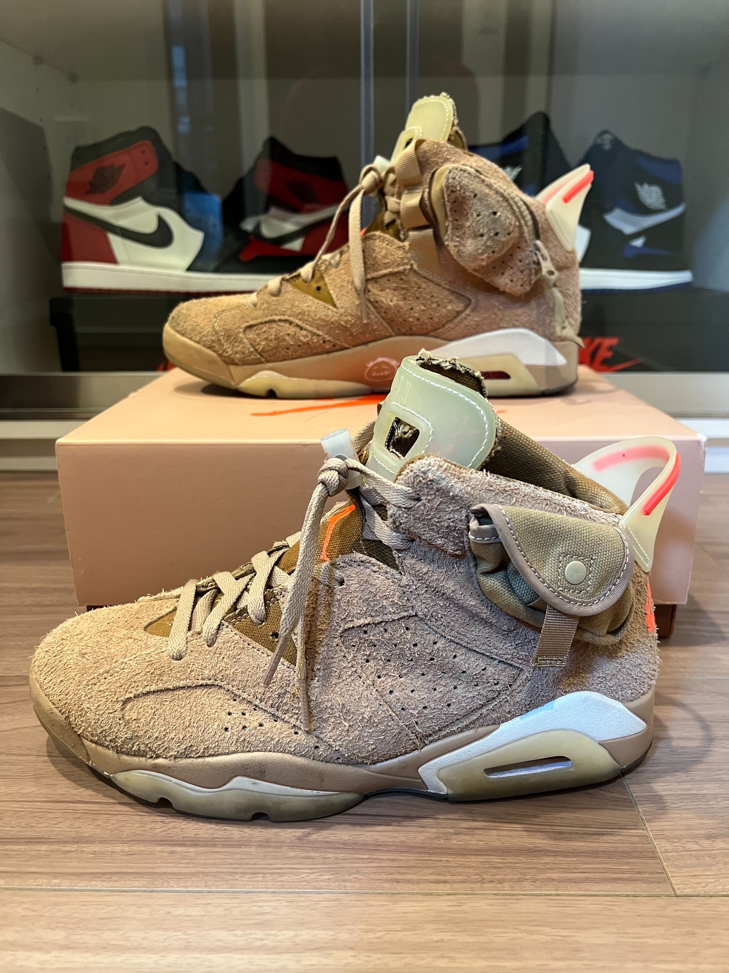 Travis Scott × Nike Air Jordan 6 "British Khaki"