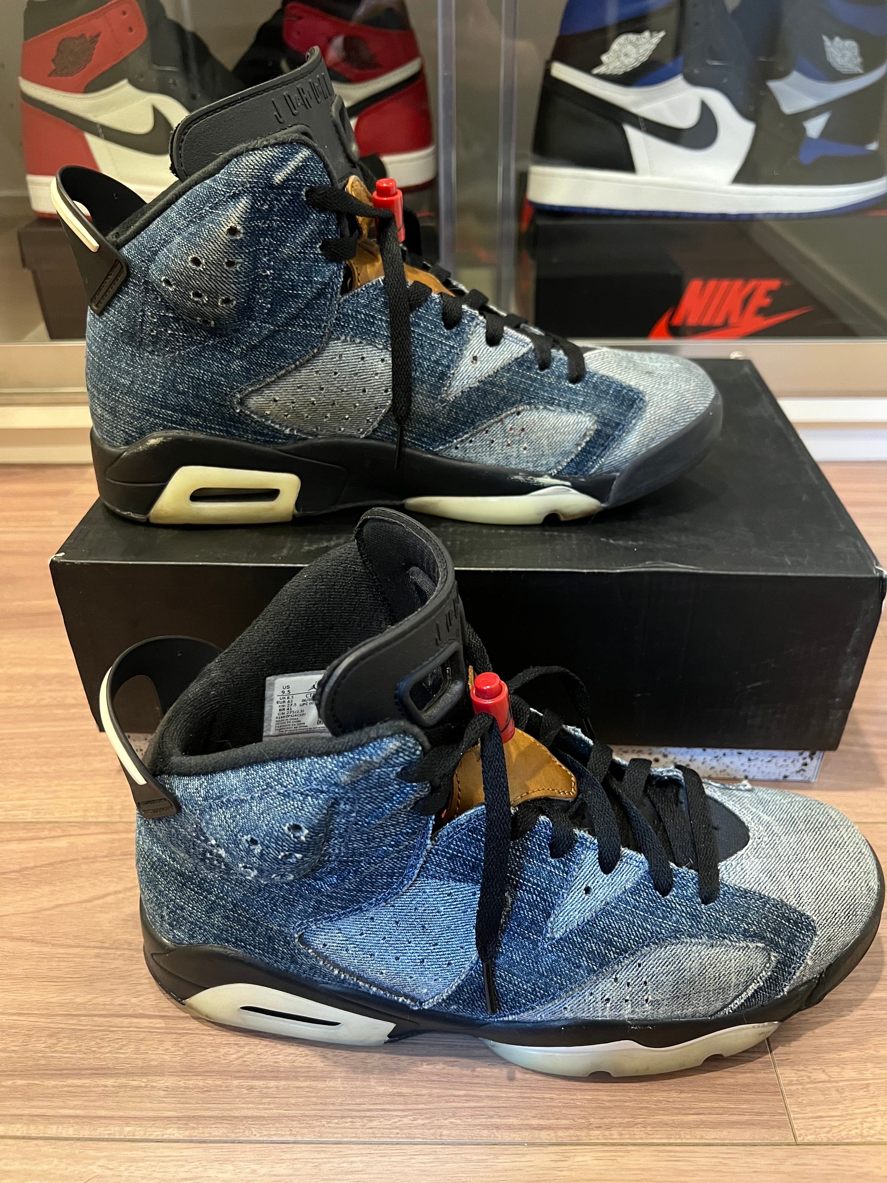 NIKE AIR JORDAN 6 "WASHED DENIM"