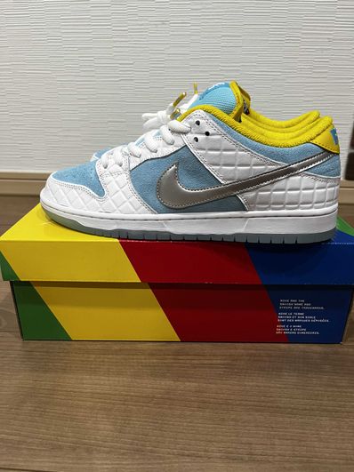 FTC × Nike SB Dunk Low "White/Blue"