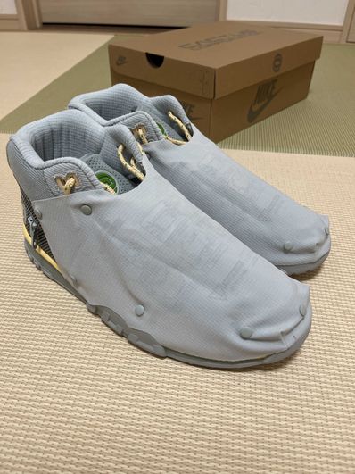 Travis Scott × Nike Air Trainer 1 SP "Grey Haze and Dusty Sage"