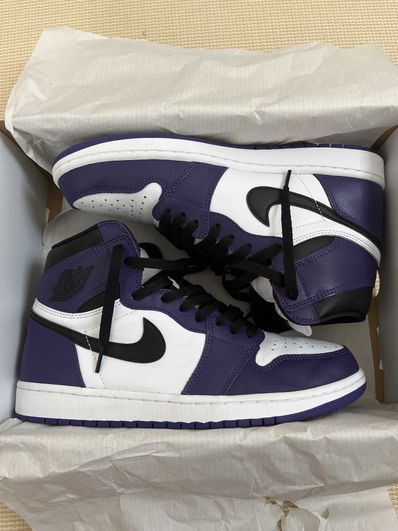 Nike Air Jordan 1 Retro High OG "Court Purple White/Black" (2020)