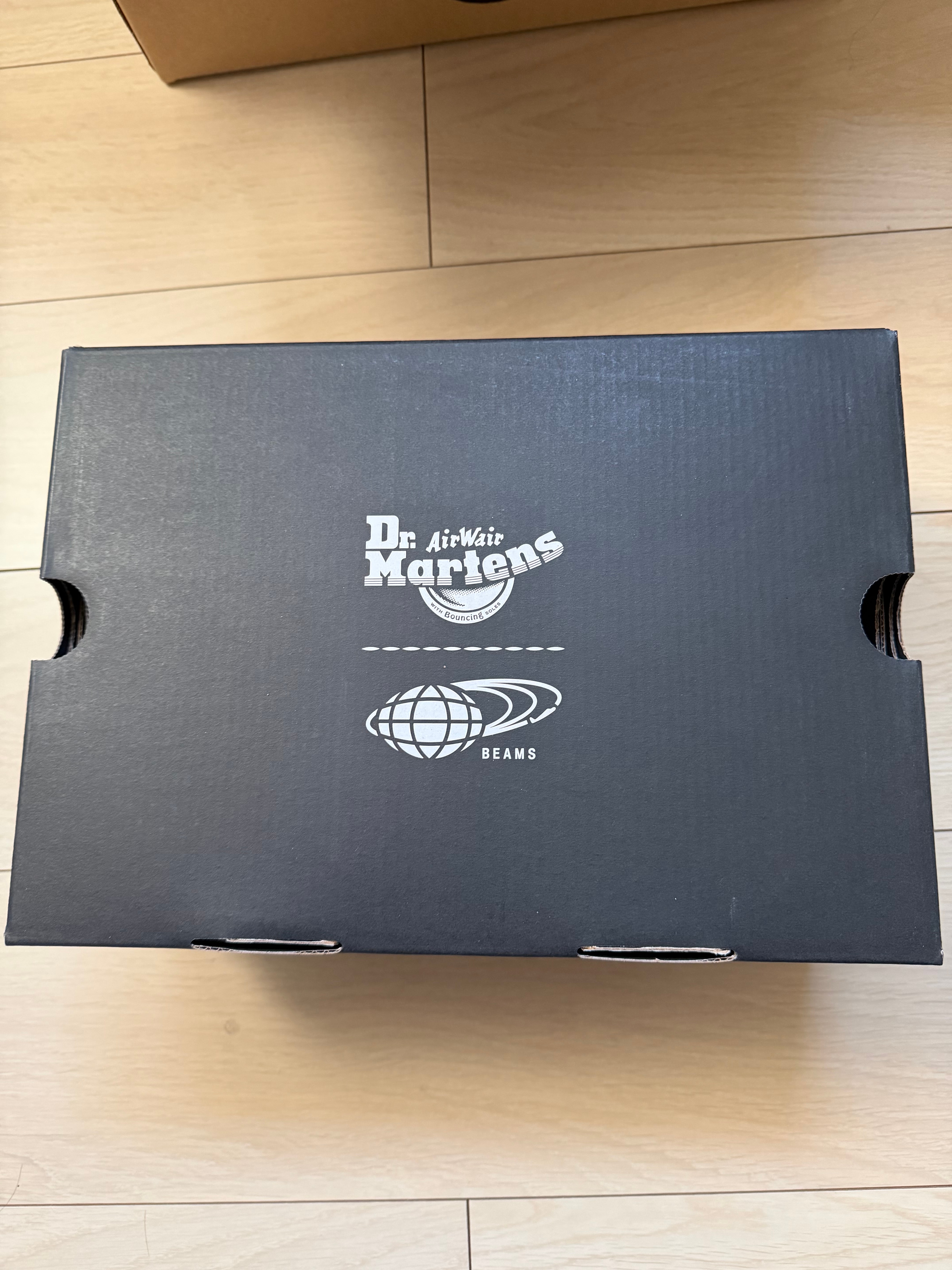 BEAMS × Dr.Martens Lowell 4-Eye Shoes "Black"