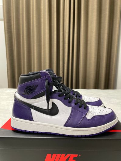 Nike Air Jordan 1 Retro High OG "Court Purple White/Black" (2020)
