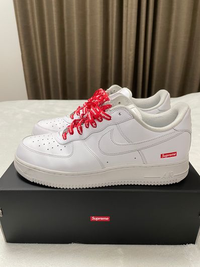 Supreme × Nike Air Force 1 Low "White"