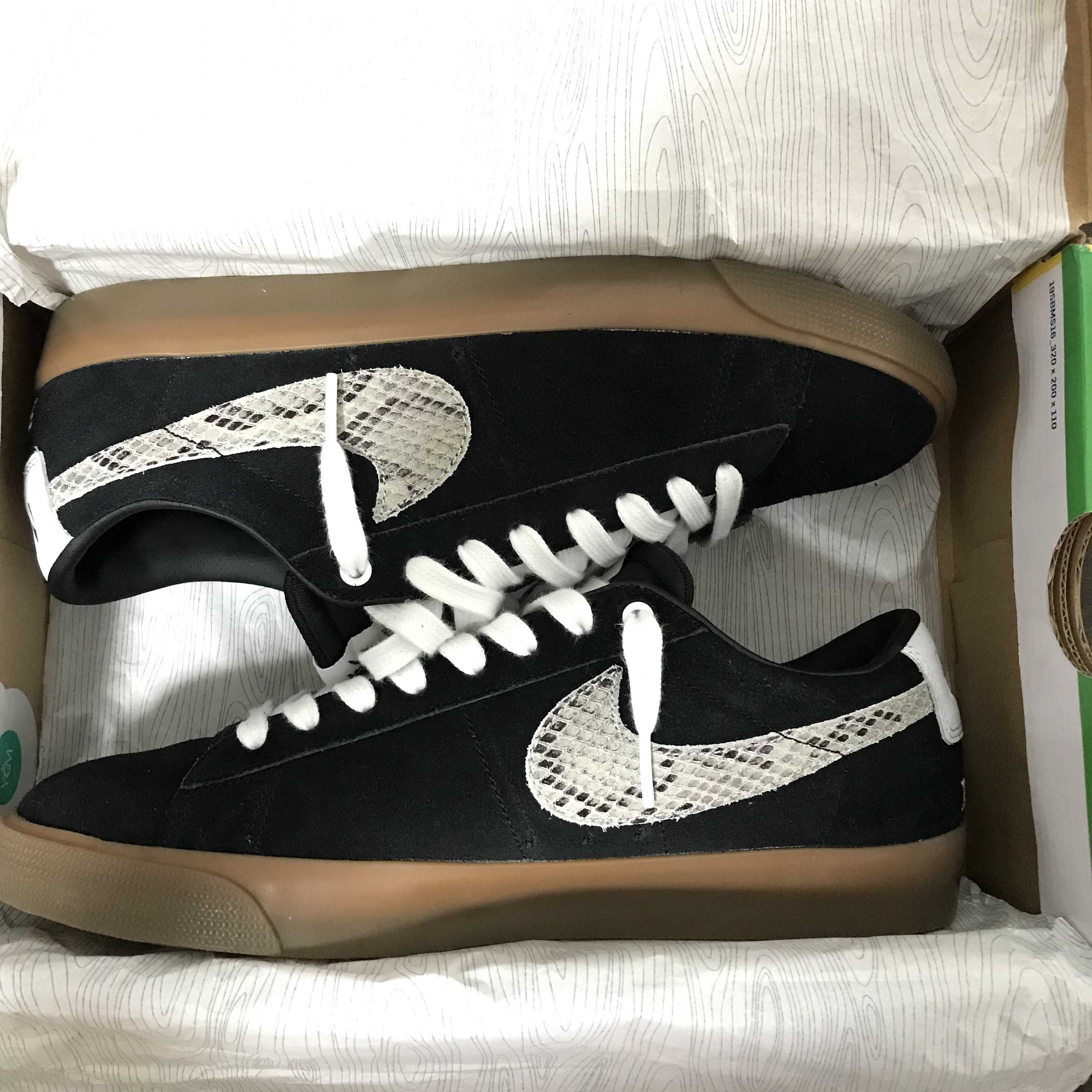 Wacko Maria × Nike SB Blazer Low "Black"