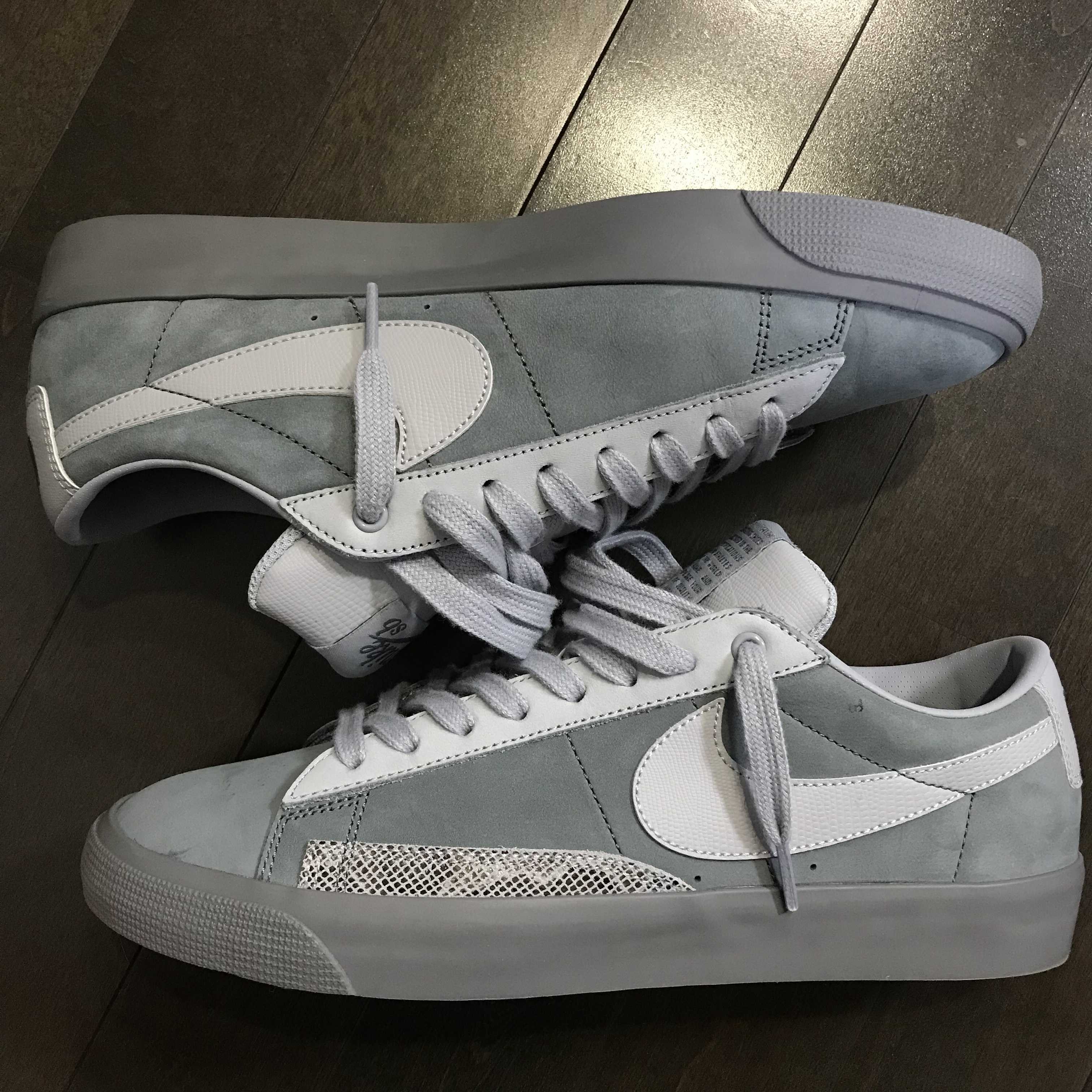 FPAR × Nike SB Blazer Low "Cool Grey"