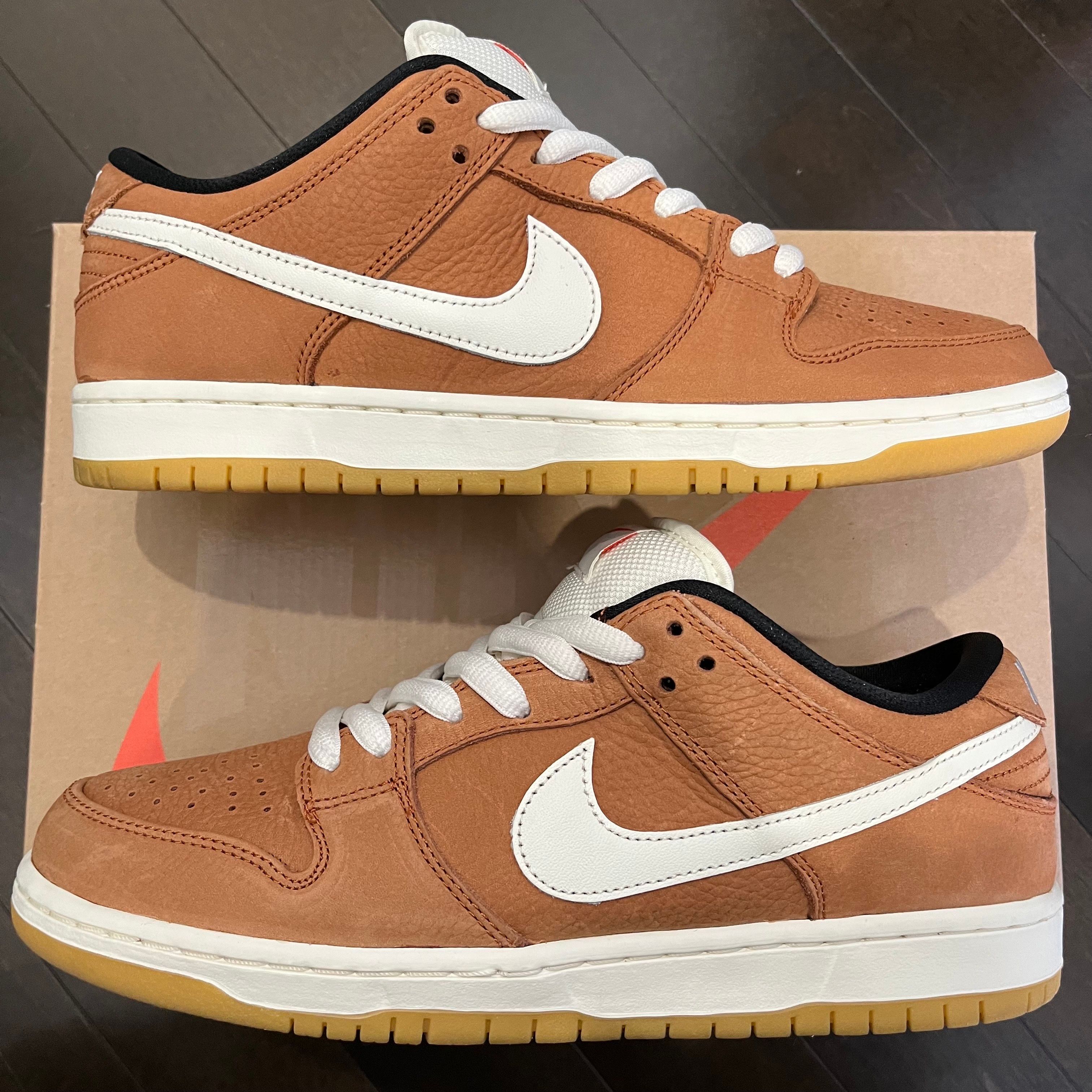 Nike SB Orange Label Dunk Low PRO ISO "Dark Russet"