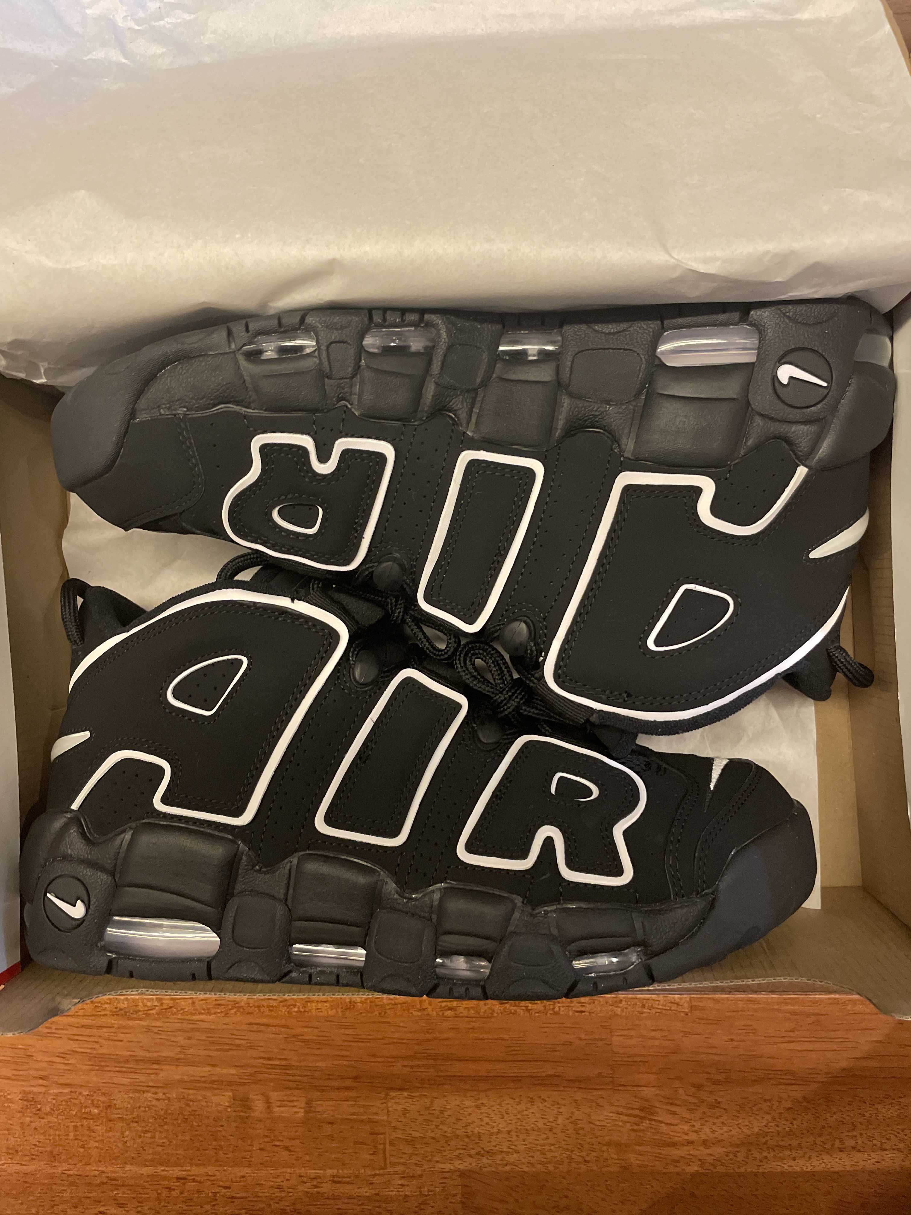 Nike Air More Uptempo "Black/White"(2020)
