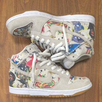 Supreme × Nike SB Dunk High "Rammellzee"