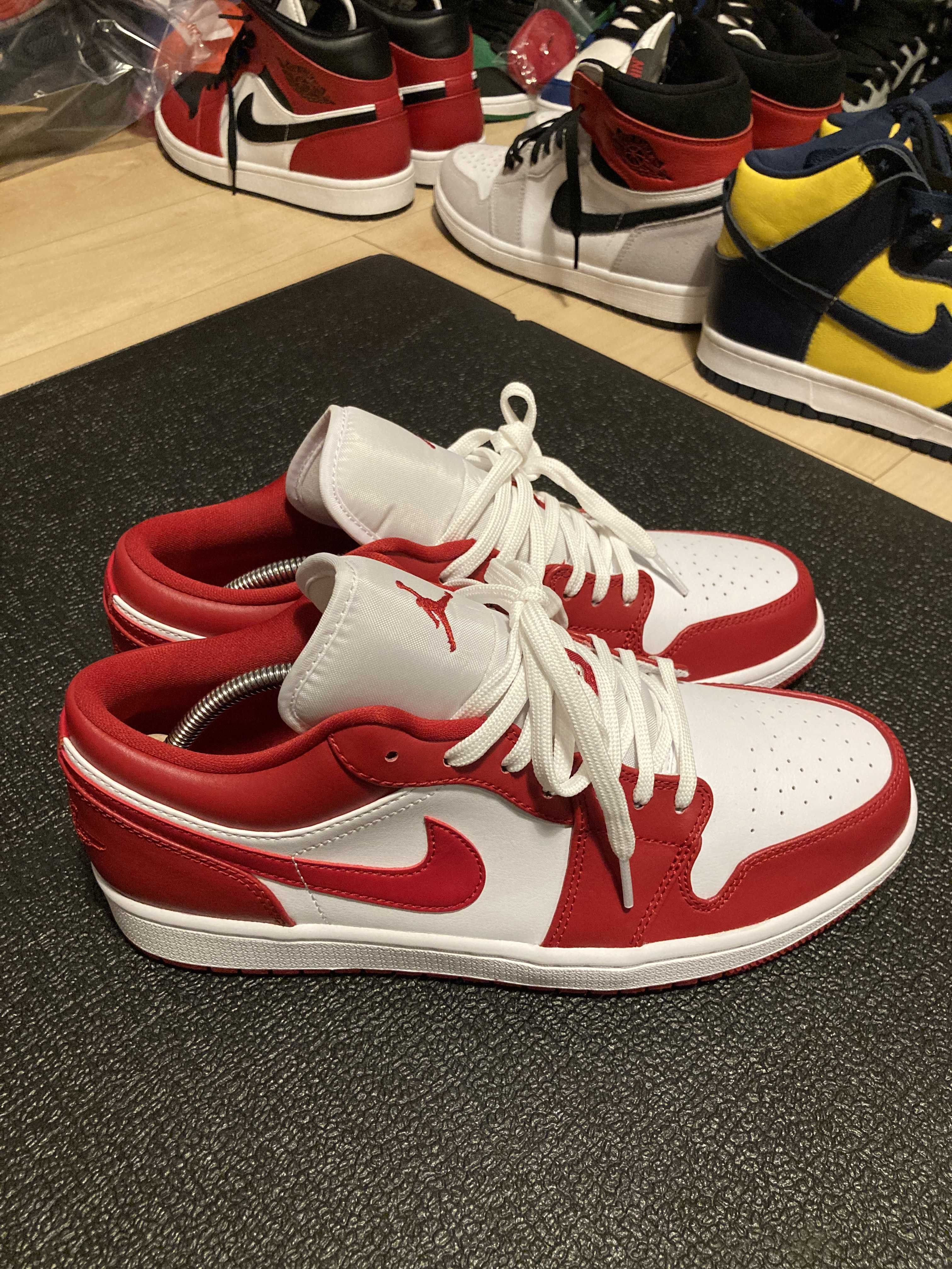 Nike Air Jordan 1 Low "Gym Red/White"